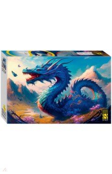 Пазл-1000 Синий дракон Степ Пазл