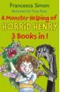 Simon Francesca A Monster Helping of Horrid Henry 3-in-1 henry cats