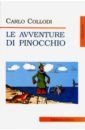 Обложка Le Avventure Di Pinocchio (Приключения Пиноккио). На итальянском языке
