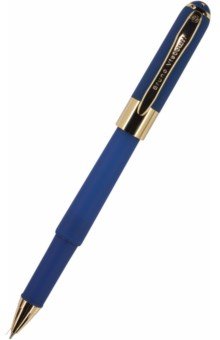 Ручка шариковая Monaco, синяя, темно-синий корпус Bruno Visconti