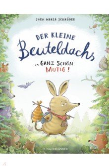 

Der kleine Beuteldachs. Ganz schön mutig