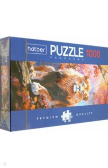 Puzzle-1000 Панорама. Лев Хатбер