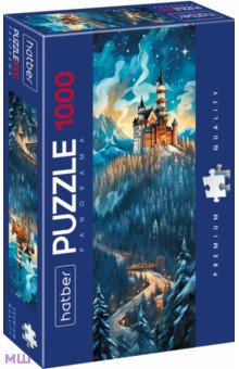 

Пазл Puzzle-1000 Панорама. Зимний замок