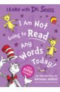 Dr Seuss I Am Not Going to Read Any Words Today! look and learn fun counting sticker book