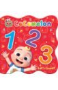 CoComelon 123 my box of numbers from 1 to 100 counting book and puzzle pair set