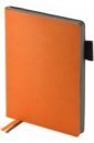 Обложка Ежедневник недатированный Boston, оранжевый, А5, 136 листов