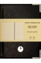 Обложка Книга для записей Silver, черная, А6, 80 листов, клетка