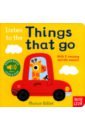 Billet Marion Listen to the Things That Go billet marion listen to the pets sound board book
