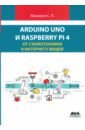 Обложка Arduino Uno и Raspberry Pi 4. От схемотехники к интернету вещей