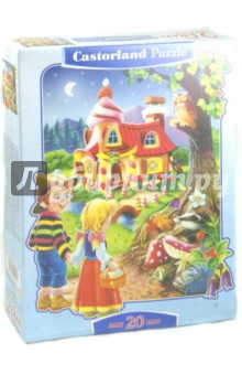Puzzle-20. MAXI. "Пряничный домик" (С-02016) Puzzle-20. MAXI. "Пряничный домик" (С-02016)