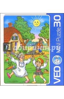 Пазл-30. 030013-16. Красная шапочка обложка книги Пазл-30. 030013-16. Красная шапочка обложка книги