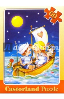 Puzzle-60.В-06274. Друзья. Прогулка под луной Puzzle-60.В-06274. Друзья. Прогулка под луной