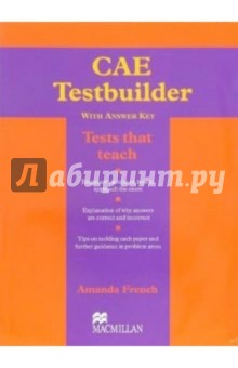 Amanda French - CAE Testbuilder with answer key обложка книги Amanda French - CAE Testbuilder with answer key обложка книги