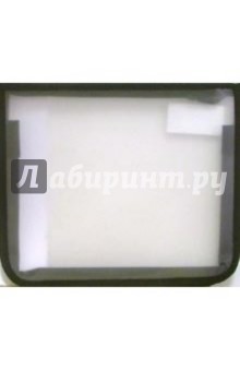 Папка для тетрадей ПТ-2А5 на молнии А5 (черная) Папка для тетрадей ПТ-2А5 на молнии А5 (черная)