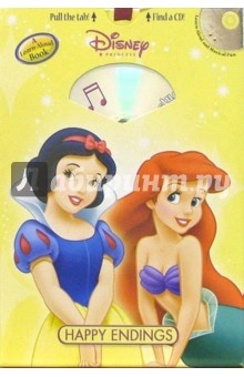 Princess. Happy Endings: Ariel. Snow White: 2 книги + CD