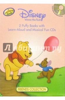 Winnie & Friends Coll: Pooh & Piglet. Pooh & Roo: 2 книги + 2 CD обложка книги Winnie & Friends Coll: Pooh & Piglet. Pooh & Roo: 2 книги + 2 CD обложка книги