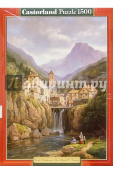 Puzzle-1500. Вид на Kanderstein (С-150441) Puzzle-1500. Вид на Kanderstein (С-150441)