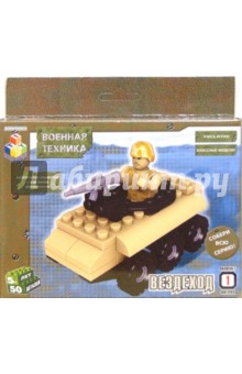 Конструктор. Вездеход. 50 деталей (Т100103) Конструктор. Вездеход. 50 деталей (Т100103)