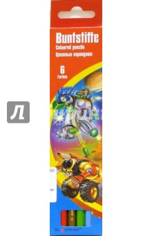 Карандаши 6 цветов. Technics. Robot-Transformer (130606) Карандаши 6 цветов. Technics. Robot-Transformer (130606)