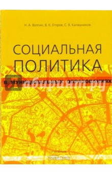 Волгин, Калашников, Егоров - Социальная политика в муниципальных образованиях: Учебник обложка книги Волгин, Калашников, Егоров - Социальная политика в муниципальных образованиях: Учебник обложка книги