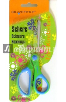Ножницы "Kinder Linie" 14 см 450703 (зеленые) Ножницы "Kinder Linie" 14 см 450703 (зеленые)