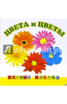 Первый взгляд: Цвета и цветы обложка книги Первый взгляд: Цвета и цветы обложка книги