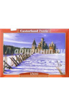 Puzzle-1500. С-150472. Деревянная церковь. Кижи Puzzle-1500. С-150472. Деревянная церковь. Кижи