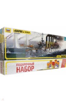 Крейсер "Варяг": Сборная модель: Масштаб 1/350 (9014) Крейсер "Варяг": Сборная модель: Масштаб 1/350 (9014)
