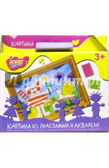 Картина из пластилина и акварели: "Кот" (1Н 100-01) Картина из пластилина и акварели: "Кот" (1Н 100-01)