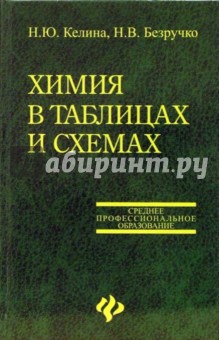 Келина, Безручко - Химия в таблицах и схемах обложка книги Келина, Безручко - Химия в таблицах и схемах обложка книги