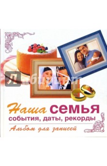 Наша семья. События, даты, рекорды. Альбом для записей Наша семья. События, даты, рекорды. Альбом для записей