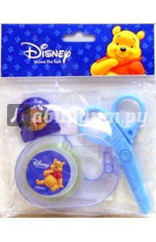 Набор: диспенсер, ножницы. Disney, Винни Пух (WTP-6164) Набор: диспенсер, ножницы. Disney, Винни Пух (WTP-6164)