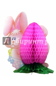 Игрушка объемная С33412 Заяц с морковкой Игрушка объемная С33412 Заяц с морковкой