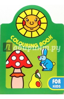 Раскраска (заяц, зеленая)