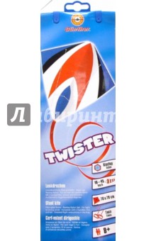 Воздушный змей из нейлона Twister (78х78см) 1176 обложка книги Воздушный змей из нейлона Twister (78х78см) 1176 обложка книги