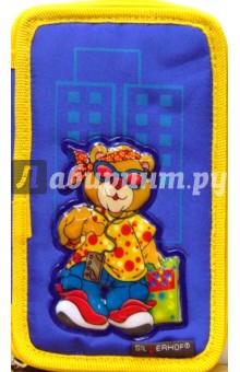 Пенал двухсекционный (850214) "Bear" Пенал двухсекционный (850214) "Bear"