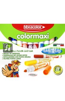 Фломастеры "Colormaxi". 12 цветов (1279) Фломастеры "Colormaxi". 12 цветов (1279)