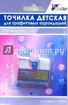 Точилка детская для графитовых карандашей "Домик" (ES-835) Точилка детская для графитовых карандашей "Домик" (ES-835)