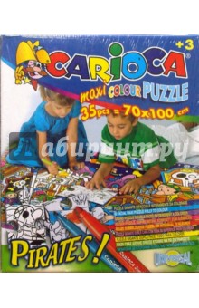Набор для рисования Maxi Puzzle Pirates Carioca (42027) Набор для рисования Maxi Puzzle Pirates Carioca (42027)