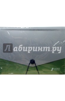 Папка на резинке А4 зеленая Папка на резинке А4 зеленая
