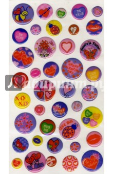 Наклейки детские значки Epoxy Stiker (в ассортименте) Наклейки детские значки Epoxy Stiker (в ассортименте)