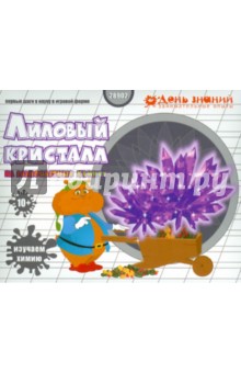 Кристаллизация. Лиловый кристалл (28902) Кристаллизация. Лиловый кристалл (28902)