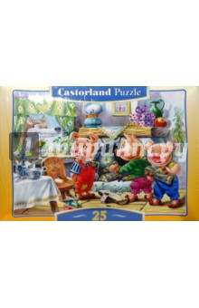 Puzzle-25. Три поросенка (В-25053) Puzzle-25. Три поросенка (В-25053)