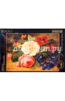 Step Puzzle-1000 (79205) Букет цветов с улиткой Step Puzzle-1000 (79205) Букет цветов с улиткой