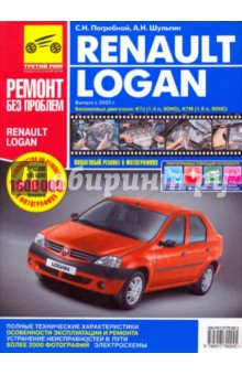 Погребной, Шульгин - Renault Logan. Руководство по эксплуатации, техническому обслуживанию и ремонту обложка книги Погребной, Шульгин - Renault Logan. Руководство по эксплуатации, техническому обслуживанию и ремонту обложка книги