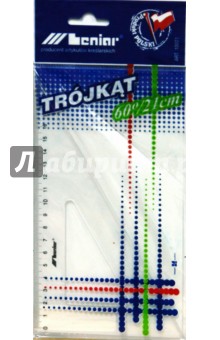 Треугольник 21см прозрачный (10021) Треугольник 21см прозрачный (10021)