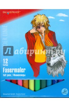 Фломастеры 12 цветов (861223-01) Anime Фломастеры 12 цветов (861223-01) Anime