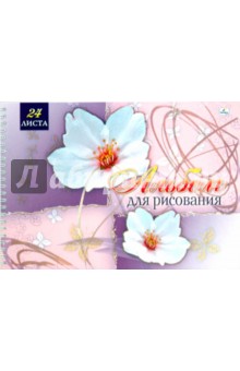 Альбом для рисования 24 листов (АБП324248) Цветная романтика Альбом для рисования 24 листов (АБП324248) Цветная романтика