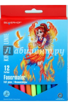 Фломастеры 12 цветов Fairies (871225-01) Фломастеры 12 цветов Fairies (871225-01)