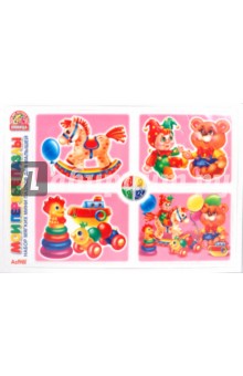 Мягкий пазл. Игрушки (01839) Мягкий пазл. Игрушки (01839)